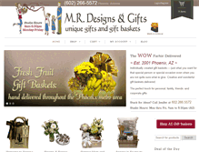 Tablet Screenshot of mrdesignsandgifts.com